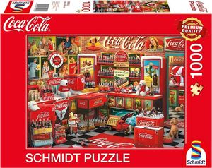 Schmidt Spiele Puzzle PQ 1000 Coca-Cola Nostalgia G3 1