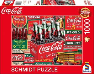 Schmidt Spiele Puzzle PQ 1000 Coca-Cola Tradycja G3 1