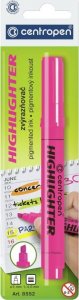 Centropen ZAKREŚLACZ FLUO "Hihglighter 8552" różowy CENTROPEN 1