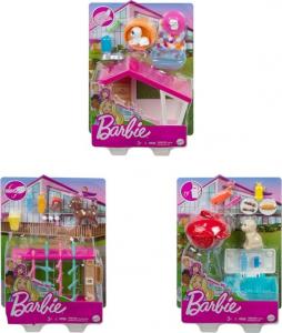 Lalka Barbie Mattel Minizestaw do zabawy (GRG75) 1