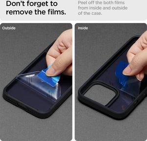 Spigen Etui Spigen Ultra Hybrid Apple iPhone 13 Matte Frost Black 10