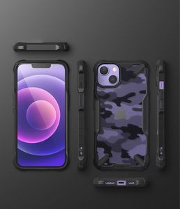 Ringke Etui Ringke Fusion-X Design Apple iPhone 13 Camo (Moro) Black 10