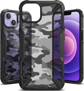 Ringke Etui Ringke Fusion-X Design Apple iPhone 13 mini Camo (Moro) Black 3