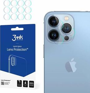 3MK Szkło hybrydowe na obiektyw aparatu 3MK Lens Protection Apple iPhone 13 Pro [4 PACK] 1