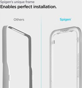 Spigen Szkło hartowane Spigen GLAS.tR Slim AlignMaster Apple iPhone 13 mini Black [2 PACK] 6