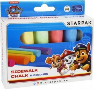 Starpak KREDA CHODNIKOWA 6KOL PP STK PUD 12/72 1