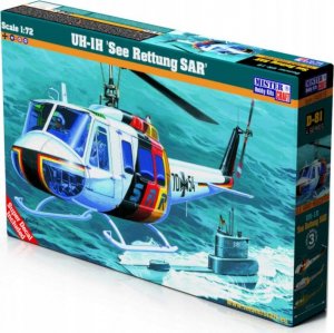 Olymp Aircraft Model helikoptera do sklejania UH-1H See Rettung SAR 1:72 D-81 1