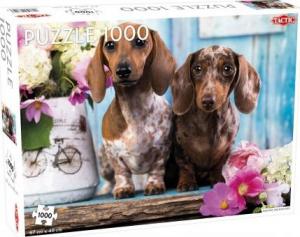 Tactic Puzzle 1000 Dashing Dachshunds (58314) 1