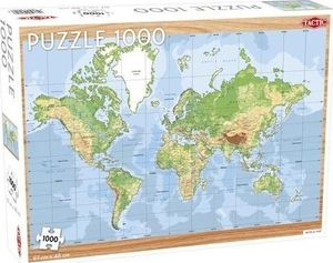 Tactic Puzzle 1000 World Map 1