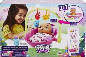 Mattel My Garden Baby Wanienka Łóżeczko 2W1 HBH46 WB4 1