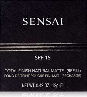 Kanebo Sensai Total Finish Matte Refill SPF15 wkład do pudru TM 04 Sand Beige 12g 2