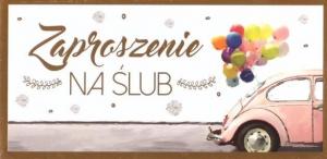 AB Card Zaproszenie Ślub Z111 (10szt.) 1