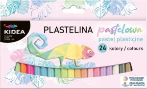 Starpak Plastelina Kidea pastelowa 24 kolory 1