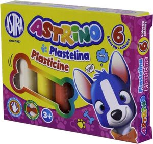 ASTRA art-pap Plastelina 6 kolorów Astrino ASTRA 1
