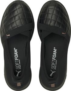 Puma Buty sportowe damskie Puma Core Adelina Quilted czarne 38108102 38,5 4
