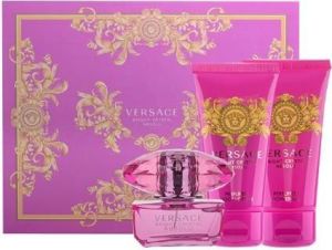 Versace Bright Crystal Absolu Zestaw perfum Edp 50ml + 50ml Balsam + 50ml Żel pod prysznic 1