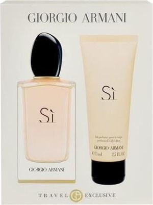 Giorgio Armani Si Zestaw dla kobiet EDP 100ml + 75ml Balsam 1