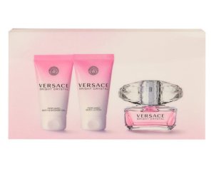 Versace Bright Crystal (W) EDT 50ml + 50ml Balsam + 50ml Żel pod prysznic 1