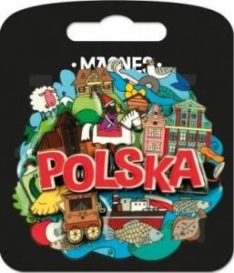 Pan Dragon Magnes I love Poland Polska ILP-MAG-C-PL38 1