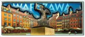 Pan Dragon Magnes I love Poland Warszawa ILP-MAG-C-WAR-01 1