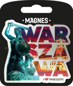 Pan Dragon Magnes I love Poland Warszawa ILP-MAG-A-WAR-08 1