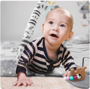 Ricokids Mata interaktywna edukacyjna 110 x 100 cm Królik 14