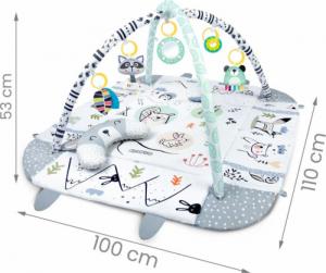 Ricokids Mata interaktywna edukacyjna 110 x 100 cm Królik 8