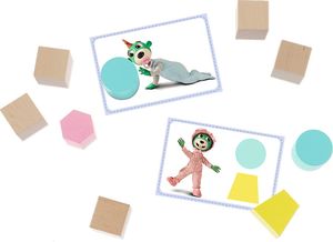 Trefl Zabawka drewniana O!Klocki Pasowanki 2