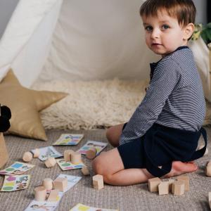 Trefl Zabawka drewniana O!Klocki Pasowanki 5