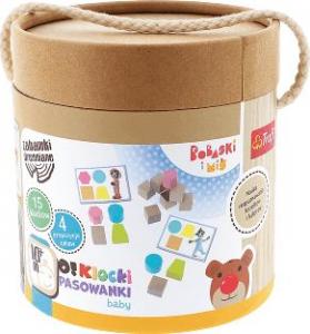 Trefl Zabawka drewniana O!Klocki Pasowanki 6