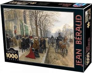 D-Toys Puzzle 1000 Jean Beraud, Spacer po mieście 1