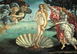 Piatnik Puzzle 1000 Botticelli, Narodziny Venus PIATNIK 1