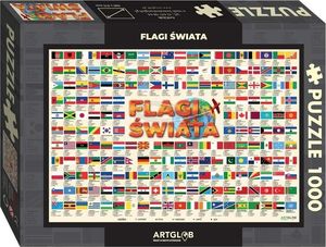 Artglob Puzzle Flagi świata 1 000 elementów 1