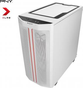 Komputer Game X Powered By PNY G500 White, Core i5-10400F, 16 GB, RTX 3060 Ti, 1 TB M.2 PCIe Windows 10 Home, 4