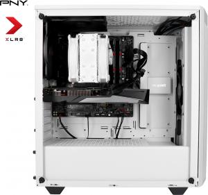 Komputer Game X Powered By PNY G500 White, Core i5-10400F, 16 GB, RTX 3060 Ti, 1 TB M.2 PCIe Windows 10 Home, 6