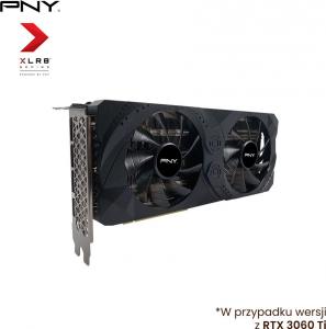 Komputer Game X Powered By PNY G500 White, Core i5-10400F, 16 GB, RTX 3060 Ti, 1 TB M.2 PCIe Windows 10 Home, 10