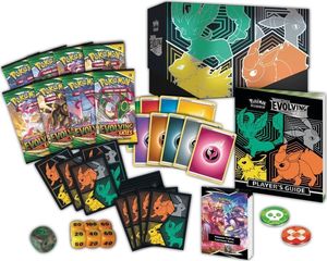 Pokemon Karty Evolving Skies ETB Żółto zielono pomarańczowy 2