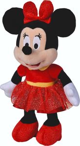 Simba Maskotka pluszowa Minnie Mouse w połyskującej sukni 25cm 2