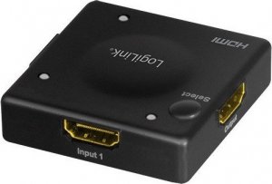 Przełącznik LogiLink LogiLink Switch HDMI 3x1-Port, 1080p/60Hz, Mini, HDCP, CEC 2