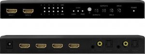 Przełącznik LogiLink LogiLink Switch HDMI-Matrix 4x2-Port, 4K/60Hz,Scaler,HDR,ARC 5