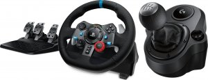 Kierownica Logitech G29 Racing Wheel (941-000112) + Shifter G29, G920 Driving Force (941-000130) 1