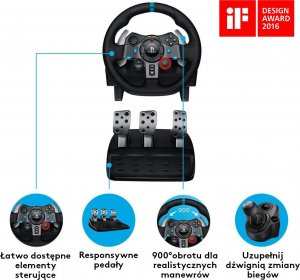 Logitech G29 Racing Wheel (941-000112) + Shifter G29, G920