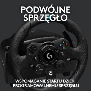 Kierownica Logitech G923 Xbox Series X|S/Xbox One/PC (941-000158) + Shifter G29, G920 Driving Force (941-000130) 4
