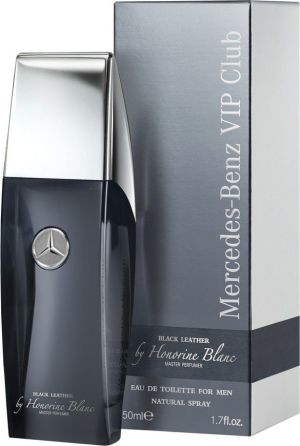 Mercedes-Benz Vip Club Black Leather by Honorine Blanc EDT 50ml 3
