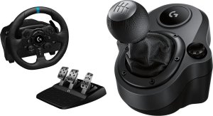 Kierownica Logitech G923 PS5/PS4/PC (941-000149) + Shifter G29, G920 Driving Force (941-000130) 1