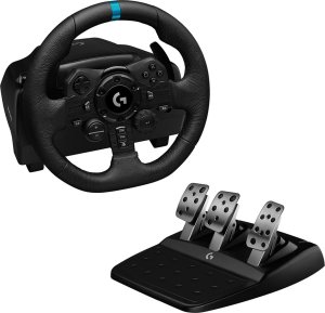 Kierownica Logitech G923 PS5/PS4/PC (941-000149) + Shifter G29, G920 Driving Force (941-000130) 2