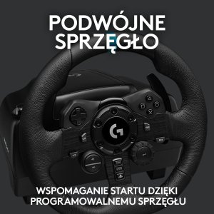 Kierownica Logitech G923 PS5/PS4/PC (941-000149) + Shifter G29, G920 Driving Force (941-000130) 4
