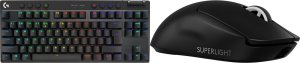 Klawiatura Logitech PRO X TKL Lightspeed GX Brown (920-012136) + Mysz Logitech G PRO X SuperLight 2 (910-006630) 20