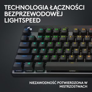 Klawiatura Logitech PRO X TKL Lightspeed GX Brown (920-012136) + Mysz Logitech G PRO X SuperLight 2 (910-006630) 42