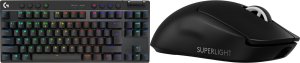 Klawiatura Logitech PRO X TKL Lightspeed GX Brown (920-012136) + Mysz Logitech G PRO X SuperLight 2 (910-006630) 58